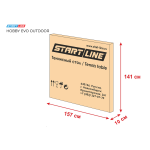 Стол теннисный Всепогодный Start Line Hobby EVO 6, цвет синий